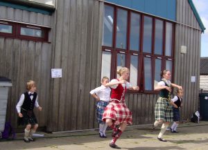 Highland dancing